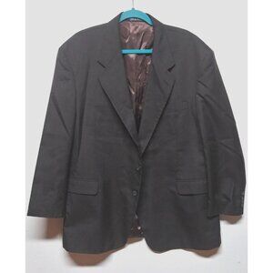 Kilburne and Finch Mens blazer sports coat 48R/W42 Wool Blend grayish brown EUC